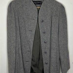 Wellington Fashions Gray Wool Coat